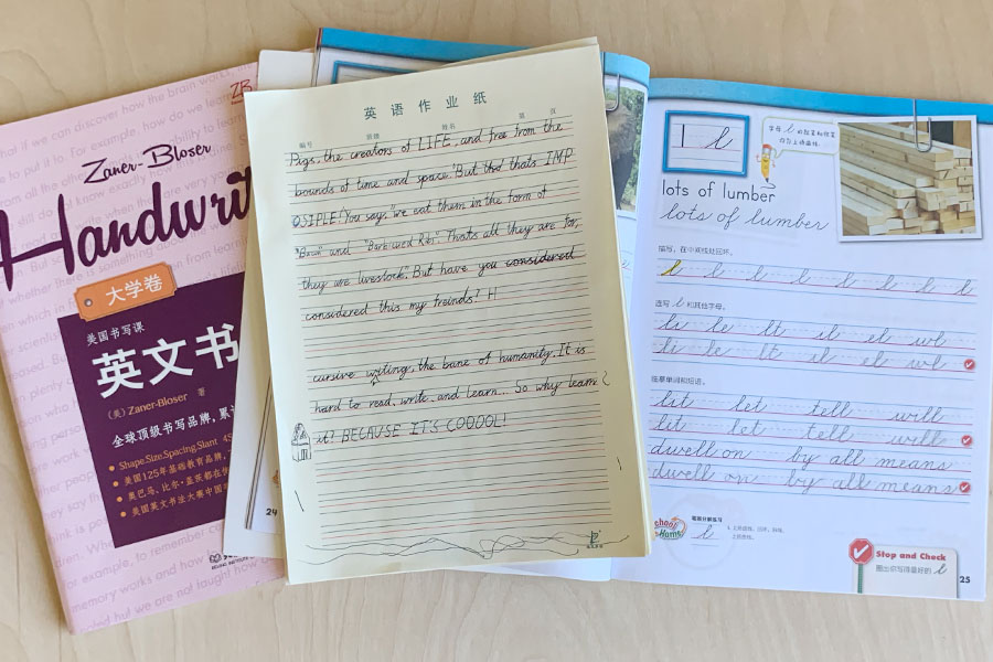 Practicing my English Handwriting – Felix's Portfolio